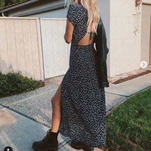 SOLD OUT! UO Lindsey Cap-Sleeve Midi (NWOT)